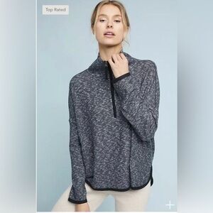 Anthropologie Saturday Sunday Grey Weekender Sweatshirt